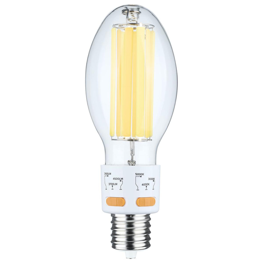 Satco LED HID Replacement ED28 Wattage and CCT Tunable EX39 Base 120-277v Bulb