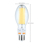 Satco LED HID Replacement ED28 Wattage and CCT Tunable EX39 Base 120-277v Bulb_5