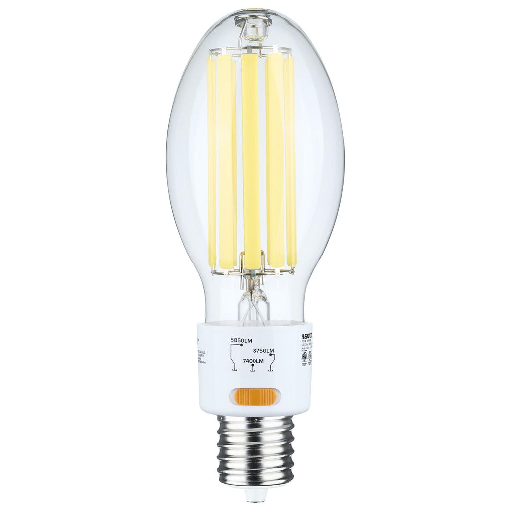 Satco LED HID Replacement ED28 Wattage Tunable 5000K EX39 Base 120-277v Bulb