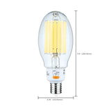 Satco LED HID Replacement ED37 Wattage Tunable 5000K EX39 Base 120-277v Bulb_5