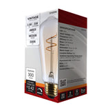 Satco 3.5w ST19 LED 2000K CCT Selectable E26 Base Clear Glass 120v Bulb_1
