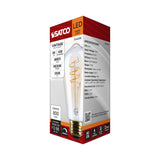 Satco 8w ST19 LED 2000K CCT Selectable E26 Base Clear Glass 120v Bulb - BulbAmerica
