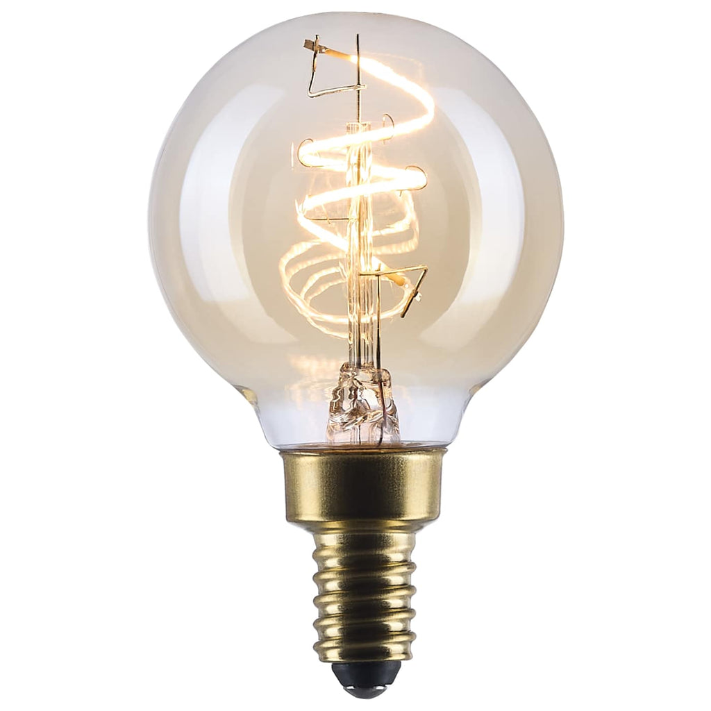 Satco 3.5w G16.5 LED 2000K CCT Candelabra Base Clear Glass 120v Bulb