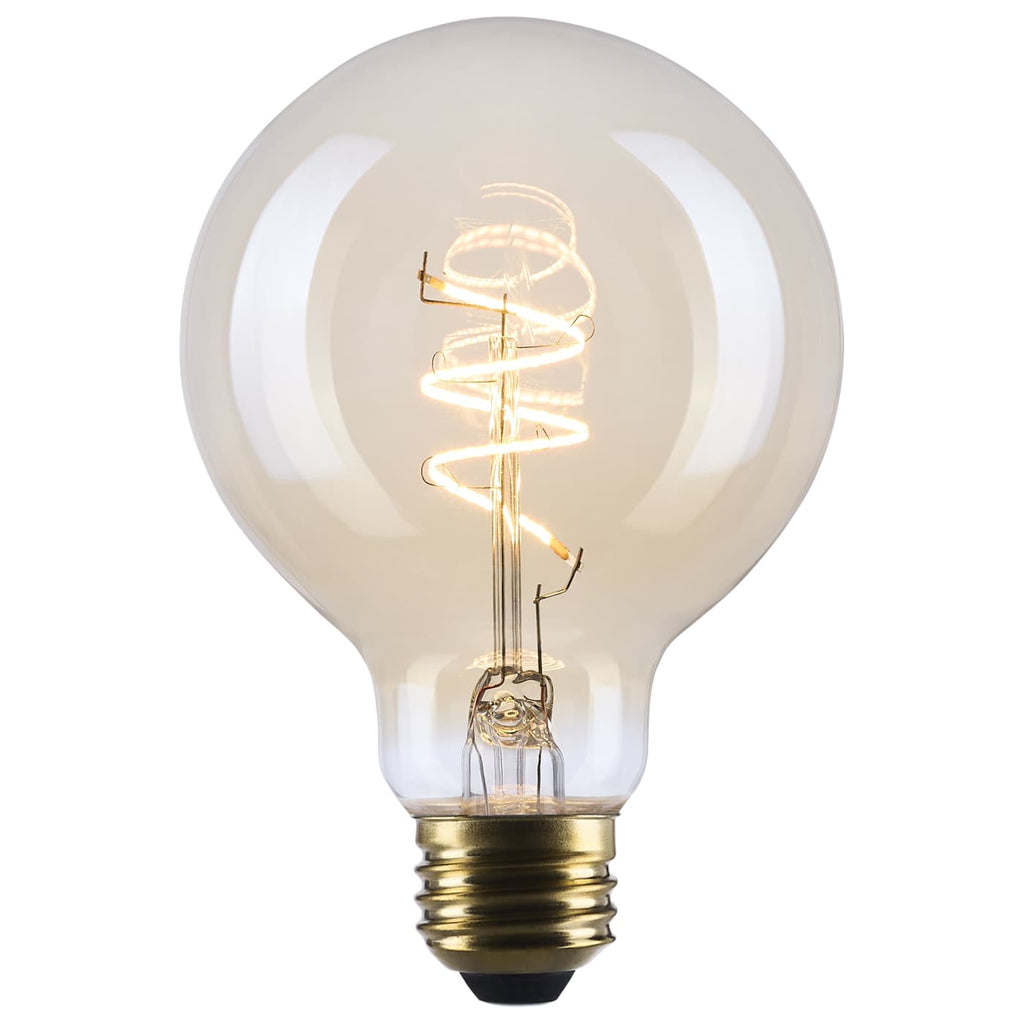 Satco 5.5w G25 LED 2000K CCT Selectable E26 Base Clear Glass 120v Bulb