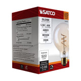 Satco 5.5w G25 LED 2000K CCT Selectable E26 Base Clear Glass 120v Bulb - BulbAmerica