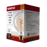 Satco 3.5w G30 LED 2000K CCT Selectable E26 Base Clear Glass 120v Bulb_1