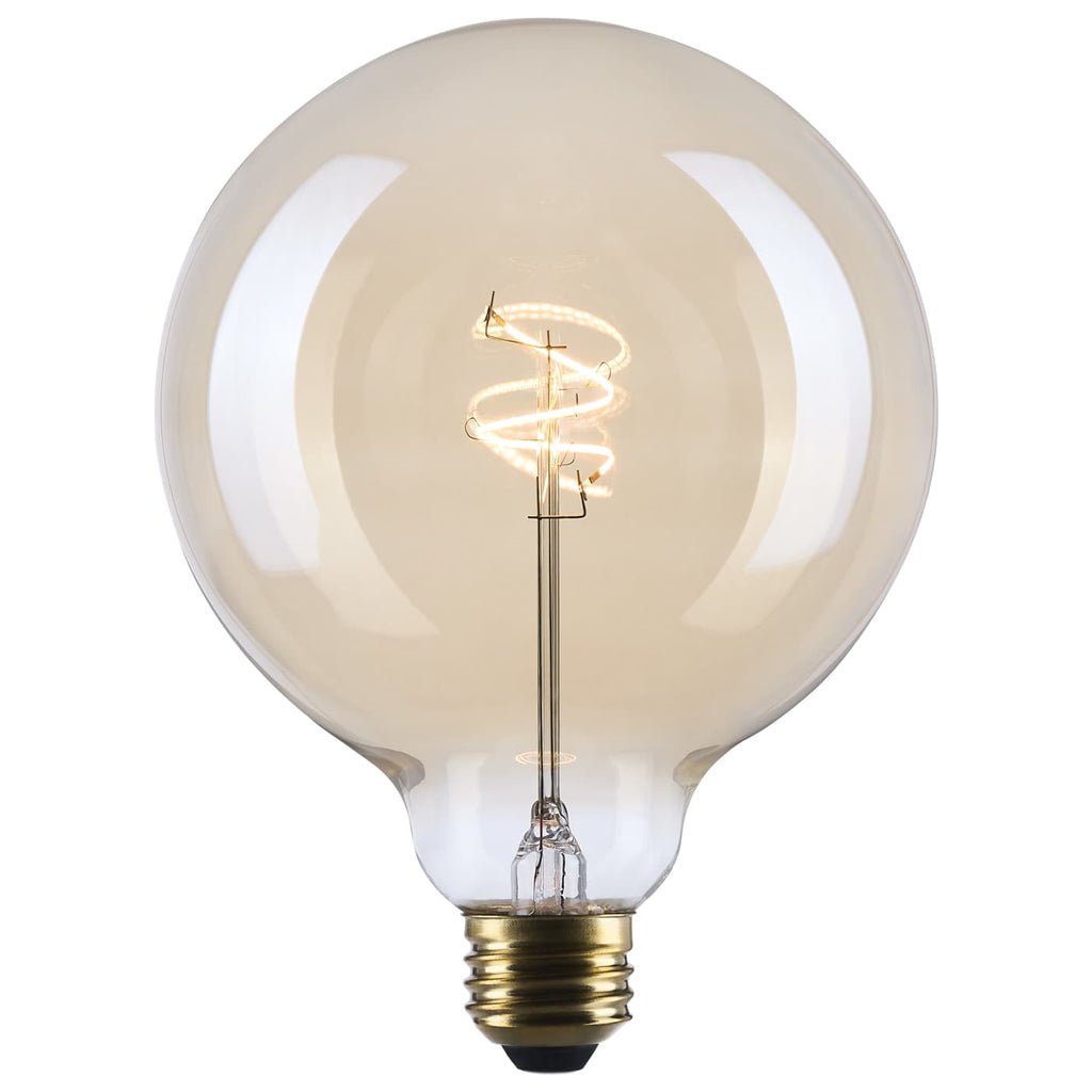 Satco 3.5w G40 LED 2000K CCT Selectable E26 Base Clear Glass 120v Bulb