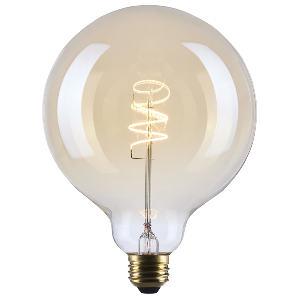 Satco 5.5w G40 LED 2000K CCT Selectable E26 Base Clear Glass 120v Bulb
