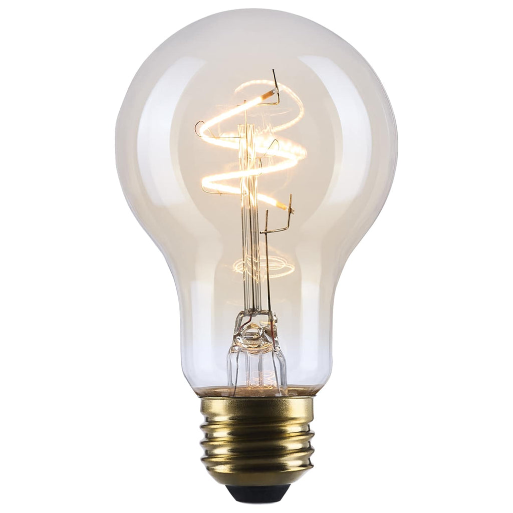 Satco 3.5w A19 LED 2000K CCT Selectable E26 Base Clear Glass 120v Bulb