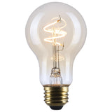 Satco 3.5w A19 LED 2000K CCT Selectable E26 Base Clear Glass 120v Bulb