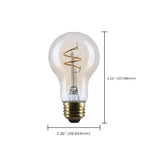 Satco 3.5w A19 LED 2000K CCT Selectable E26 Base Clear Glass 120v Bulb_2