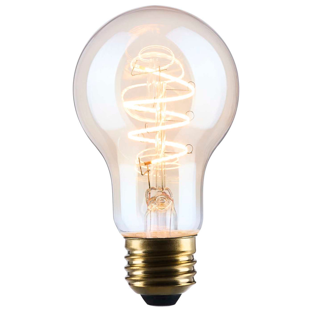 Satco 8w A19 LED 2000K CCT Selectable E26 Base Clear Glass 120v Bulb
