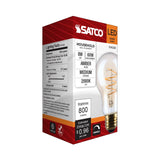 Satco 8w A19 LED 2000K CCT Selectable E26 Base Clear Glass 120v Bulb_1