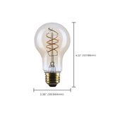 Satco 8w A19 LED 2000K CCT Selectable E26 Base Clear Glass 120v Bulb_2