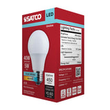 Satco 5w LED A19 4000K CCT Selectable E26 Base 120v Bulb - BulbAmerica