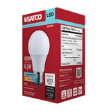 Satco 8.5w LED A19 4000K CCT Selectable E26 Base 120v Bulb - BulbAmerica
