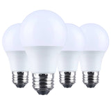 4Pk - Satco 8.5w LED A19 4000K CCT Selectable E26 Base 120v Bulb