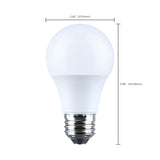 4Pk - Satco 8.5w LED A19 4000K CCT Selectable E26 Base 120v Bulb_2