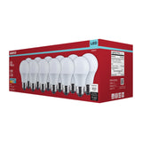 12Pk - Satco 8.5w LED A19 4000K CCT Selectable E26 Base 120v Bulb - BulbAmerica