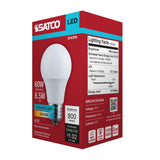 Satco 8.5w LED A19 5000K CCT Selectable E26 Base 120v Bulb - BulbAmerica