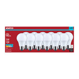 12Pk - Satco 12w LED A19 5000K CCT Selectable E26 Base 120v Bulb - BulbAmerica