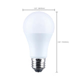 4Pk - Satco 15w LED A19 4000K CCT Selectable E26 Base 120v Bulb_2