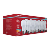 12Pk - Satco 15w LED A19 4000K CCT Selectable E26 Base 120v Bulb_1