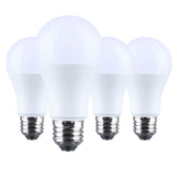 4Pk - Satco 15w LED A19 5000K CCT Selectable E26 Base 120v Bulb
