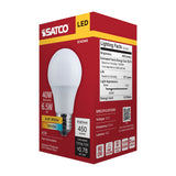Satco 6.5w LED A19 3000K CCT Selectable E26 Base 120v Bulb - BulbAmerica