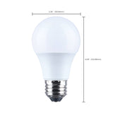 4Pk - Satco 6.5w LED A19 3000K CCT Selectable E26 Base 120v Bulb_2