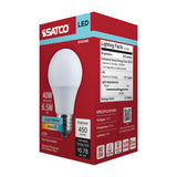 Satco 6.5w LED A19 4000K CCT Selectable E26 Base 120v Bulb - BulbAmerica