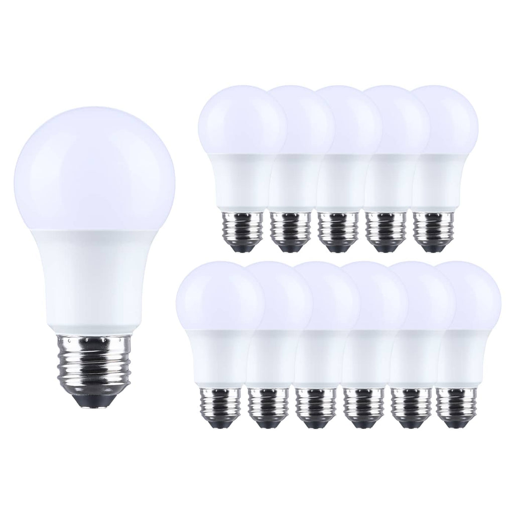 12Pk - Satco 9.8w LED A19 2700K CCT Selectable E26 Base 120v Bulb
