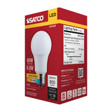 Satco 9.8w LED A19 3000K CCT Selectable E26 Base 120v Bulb - BulbAmerica