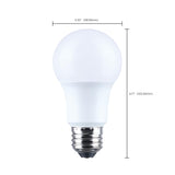 Satco 9.8w LED A19 3000K CCT Selectable E26 Base 120v Bulb_2