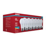 12Pk - Satco 9.8w LED A19 5000K CCT Selectable E26 Base 120v Bulb_1