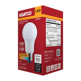 Satco 9.8w LED A19 2700K CCT Selectable E26 Base 120-277v Bulb - BulbAmerica