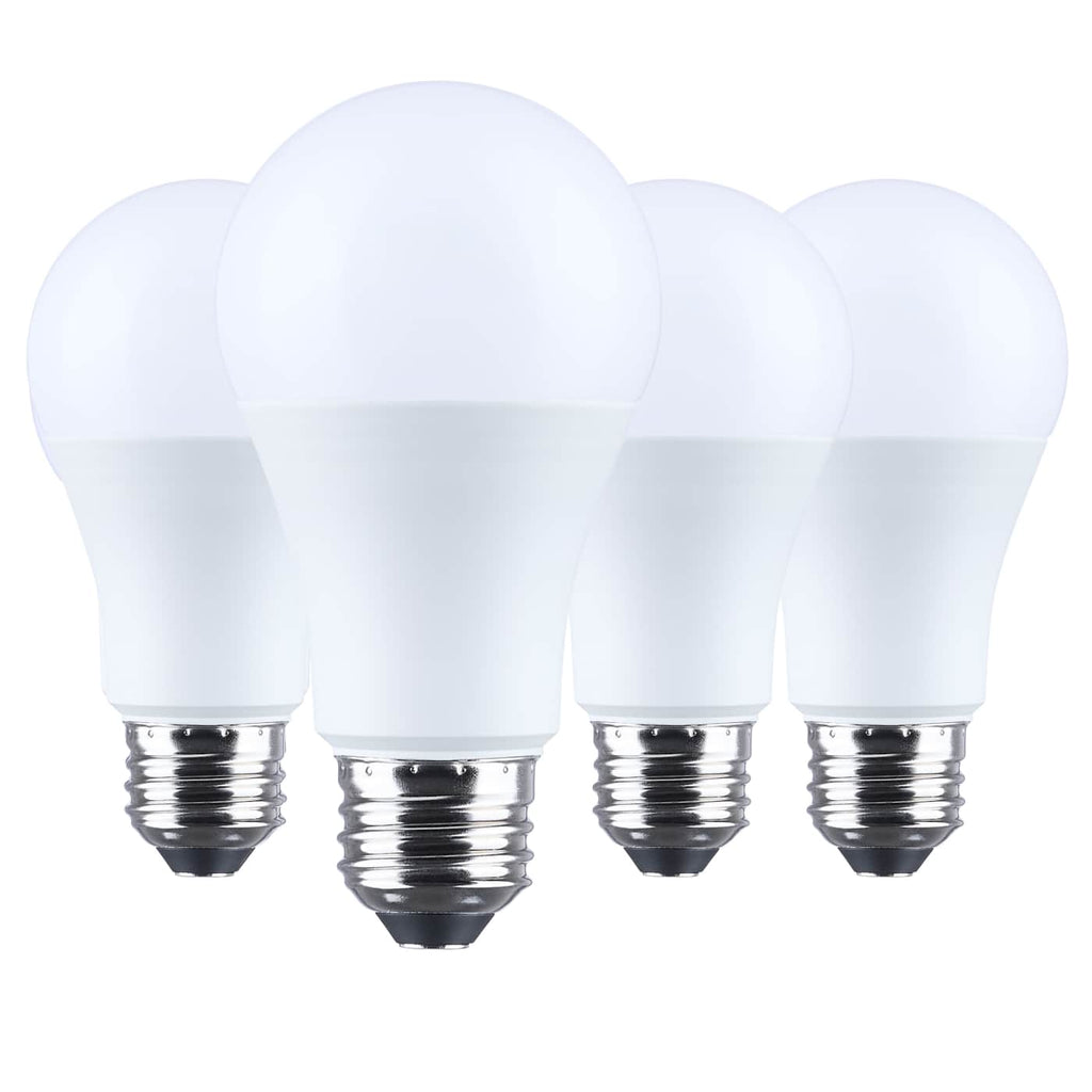 4Pk - Satco 13.5w LED A19 3000K CCT Selectable E26 Base 120v Bulb