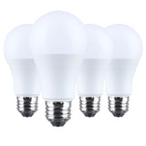 4Pk - Satco 13.5w LED A19 4000K CCT Selectable E26 Base 120v Bulb