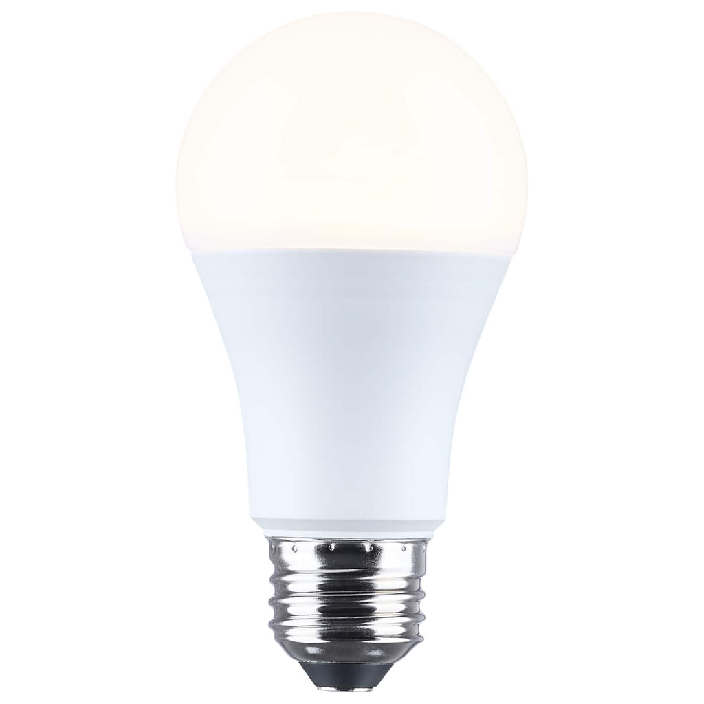 Satco LED A19 Three-Way Lamp 3000K CCT Lumens Selectable E26 Base 120v Bulb