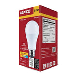 Satco LED A19 Three-Way Lamp 3000K CCT Lumens Selectable E26 Base 120v Bulb_1