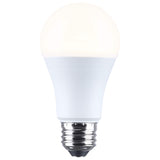 Satco LED A19 Three-Way Lamp 4000K CCT Lumens Selectable E26 Base 120v Bulb