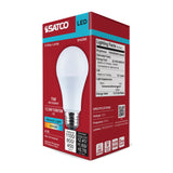Satco LED A19 Three-Way Lamp 5000K CCT Lumens Selectable E26 Base 120v Bulb_1
