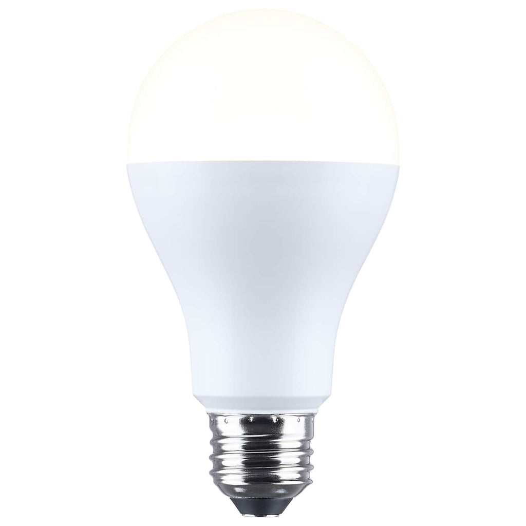 Satco LED A21 Three-Way Lamp 4000K CCT Lumens Selectable E26 Base 120v Bulb