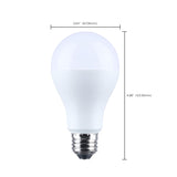 Satco LED A21 Three-Way Lamp 4000K CCT Lumens Selectable E26 Base 120v Bulb_2