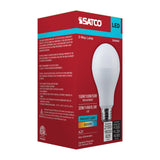 Satco LED A21 Three-Way Lamp 5000K CCT Lumens Selectable E26 Base 120v Bulb_1