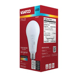 Satco LED A21 Three-Way Lamp CCT Selectable E26 Base 120v Bulb - BulbAmerica