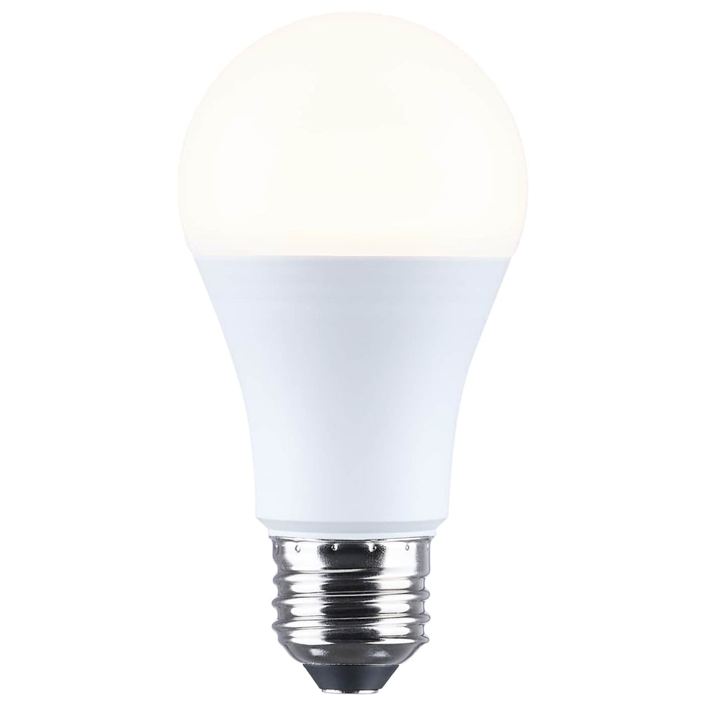 Satco LED A19 Three-Way Lamp 2700K 230 Beam Angle E26 Base 120v Bulb
