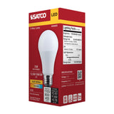 Satco LED A19 Three-Way L amp 3000K CCT Lumens Selectable E26 Base 120v Bulb_1