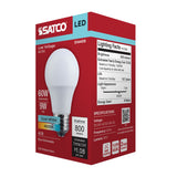 Satco 9w LED A19 4000K CCT Selectable E26 Base 12-24v AC 12-34v DC Bulb - BulbAmerica
