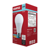 Satco 15w LED A19 4000K CCT Selectable E26 Base 12-24v AC 12-34v DC Bulb - BulbAmerica
